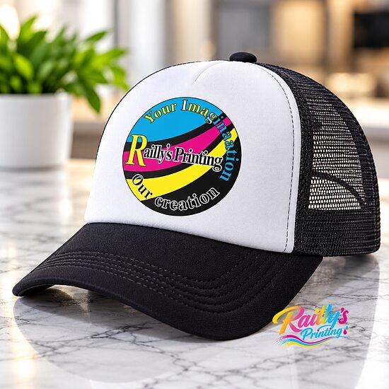 White-front net cap